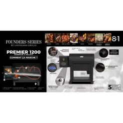 Barbecue Ă Pellets LG1200FP LOUISIANA