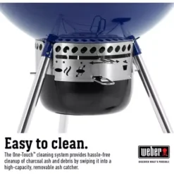 Barbecue Charbon Master-Touch Gbs 5750 - Ocean Blue - WEBER -Meilleur Barbecue Grille Magasin barbecue charbon master touch gbs 5750 57 cm ocean blue 3