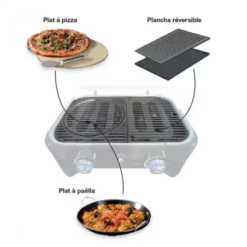 Campingaz Barbecue Gaz à Poser Attitude Lx Noir 2100 + Housse -Meilleur Barbecue Grille Magasin barbecue gaz a poser attitude lx noir campingaz 6