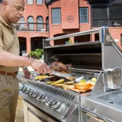 Napoleon Barbecue Gaz Naturel Pro 665 4 Bruleurs + Sizzle Lateral + Fumoir -Meilleur Barbecue Grille Magasin barbecue gaz naturel pro 665 4 bruleurs sizzle lateral fumoir 4