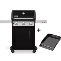 Barbecue Gaz Spirit E-315 Mix Plancha - Black - WEBER