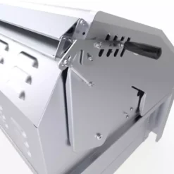 Barbecue Encastrable Hybride Charbon De Bois & Gaz 42" - 106cm - SUNSTONE -Meilleur Barbecue Grille Magasin barbecue hybride gaz charbon de bois 76cm 12