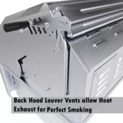 Barbecue Encastrable Hybride Charbon De Bois Et Gaz 30" - 76cm - SUNSTONE -Meilleur Barbecue Grille Magasin barbecue hybride gaz charbon de bois 76cm 2