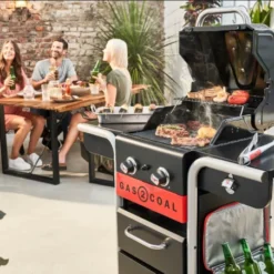 Barbecue Hybride Gaz & Charbon Gas2Coal 2.0 2 Brûleurs -Meilleur Barbecue Grille Magasin barbecue hybride gaz charbon gas2coal 20 2 bruleurs 2