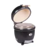 Barbecue Ceramique Le Chef Pro 2.0 Noir à Poser - MONOLITH -Meilleur Barbecue Grille Magasin barbecue kamado le chef noir sans chariot monolith