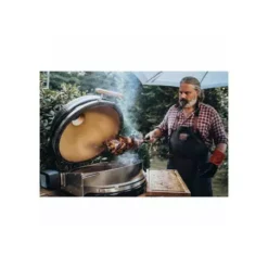 Barbecue Ceramique Le Chef Pro 2.0 Noir à Poser - MONOLITH -Meilleur Barbecue Grille Magasin barbecue kamado le chef noir sans chariot monolith 3