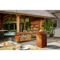 Brasero OFYR Classic 100 Plancha Acier Corten Pied 75cm 5 Brasero OFYR Classic 100 Plancha Acier Corten Pied 75cm -Meilleur Barbecue Grille Magasin brasero ofyr classic 100 plancha acier corten pied 75cm 1