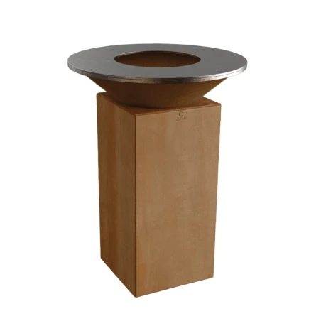 Brasero OFYR Classic 75 Plancha Acier Corten Pied 75cm 3 Brasero OFYR Classic 75 Plancha Acier Corten Pied 75cm
