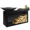 Brasero OFYR Island Black 85 Céramique Gris Anthracite -Meilleur Barbecue Grille Magasin brasero ofyr island black 85 ceramique gris anthracite