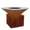 Brasero OFYR XL Plancha Acier Corten Pied 50cm -Meilleur Barbecue Grille Magasin brasero ofyr xl plancha acier cortene pied 50cm