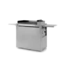 Chariot Premium 75 Inox Fermé - FORGE ADOUR -Meilleur Barbecue Grille Magasin chariot plancha premium inox ferme 75