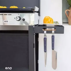 Combo Plancha Gaz Initial 65 + Chariot Acier Noir - ENO 11 Combo Plancha Gaz Initial 65 + Chariot Acier Noir - ENO -Meilleur Barbecue Grille Magasin combo plancha gaz initial 65 chariot acier noir 3