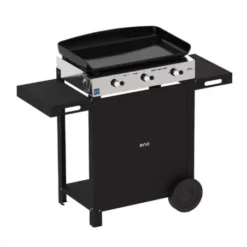 Combo Plancha Gaz Initial 65 + Chariot Acier Noir - ENO 13 Combo Plancha Gaz Initial 65 + Chariot Acier Noir - ENO -Meilleur Barbecue Grille Magasin combo plancha gaz initial 65 chariot acier noir 5