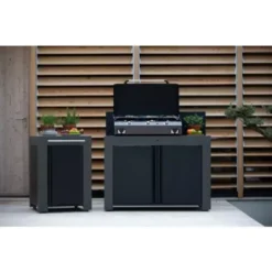 Desserte Felix Compacte Acier Grise - ENO 5 Desserte Felix Compacte Acier Grise - ENO -Meilleur Barbecue Grille Magasin desserte felix compacte acier grise 1