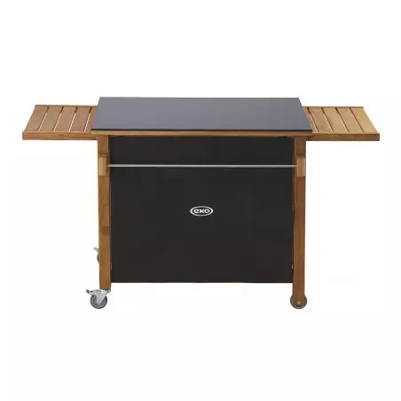 Desserte Pour Plancha Robinier Hpl Noir EMILE - ENO 3 Desserte Pour Plancha Robinier Hpl Noir EMILE - ENO