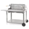 Grilloir + Chariot Exclusive Irissarry Inox 78 X 32 -Meilleur Barbecue Grille Magasin irissary inox sur chariot