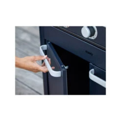 Combo Plancha Enosign Gaz 80 Bleu Navy Avec Capot Navy - ENO -Meilleur Barbecue Grille Magasin pack combo plancha enosign gaz 80 bleu navy 2