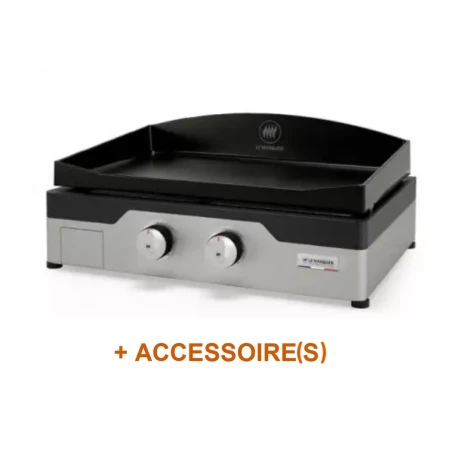 Pack + Plancha Gaz Signature Allure 260 Duo Acier/Inox 3 Pack + Plancha Gaz Signature Allure 260 Duo Acier/Inox