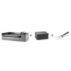 Pack + Plancha Premium Electrique 60 Inox