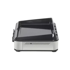 Plancha Enosign Gaz 80 Inox 2023 - ENO -Meilleur Barbecue Grille Magasin plancha enosign gaz 80 inox acier noir avec capot 2