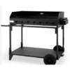 Plancha Exception Pakita Noire 105cm Sur Chariot Pliable -Meilleur Barbecue Grille Magasin plancha exception pakita acier noir 105 cm sur chariot