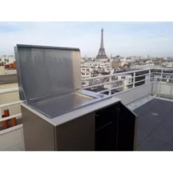 Plancha Electrique Encastrable Oasi In.El60 Inox Plaque Lisse + Couvercle - PLANET -Meilleur Barbecue Grille Magasin plancha gaz encastrable 80 cm inox 2 feux plaque lisse couvercle planet 3