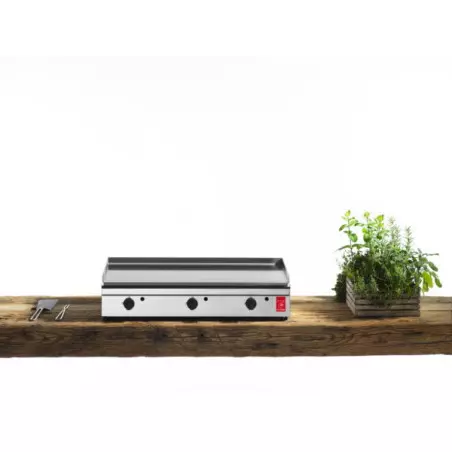 Plancha Gaz PLANET Alfa 800 Plaque Inox Lisse (Réf. 0201145) 4 Plancha Gaz PLANET Alfa 800 Plaque Inox Lisse (Réf. 0201145) – Image 2
