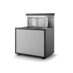 Support Gril Acier Ferme 66 Noir Et Gris Mat